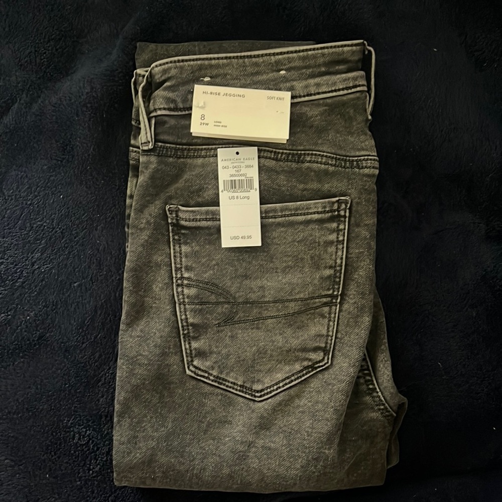 American Eagle Hi-Rise Jegging Size 8 Long
